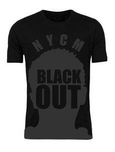 BLACK KING "BLACK OUT" TEE (BLACK)