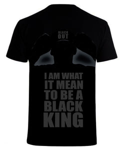 BLACK KING "BLACK OUT" TEE (BLACK)